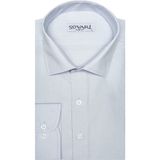 Süvari Slim Fit Mavi Erkek Gömlek - Açık Mavi