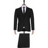 Süvari Slim Fit Normal Bel Siyah Erkek Takım Elbise TK1020200160 Şık ve Modern Tasarım - 48