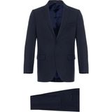 Süvari Slim Fit Parlement Mavisi Düz Takım Elbise - 48 - 6
