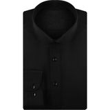 Süvari Slim Fit Siyah Erkek Gömlek - XL
