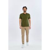 SÜVARİ Slim Haki Erkek Polo Yaka T-shirt TS1014000474