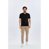 Süvari Slim Siyah Erkek Polo Yaka T-Shirt TS1014000474