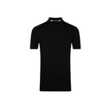 Süvari TS1014000218 Polo Yaka Slim Fit Pike Desenli Bordo Erkek T-shirt