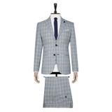 Süvari Yelekli Slim Fit Takım Elbise