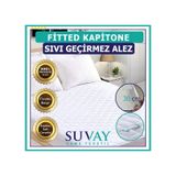 Suvay Kapitone Fitted Su Sıvı Geçirmez Alez Tek Ve Çift Kişilik