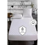 Suvay Kapitone Fitted Su Sıvı Geçirmez Alez Tek Ve Çift Kişilik