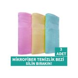 Suvay Mikrofiber Temizlik Bezi & Cam Bezi & Araba Bezi & Magic Towel