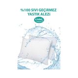 Suvay Pamuklu Fermuarlı 4'lü Su Sıvı Geçirmez Yastık Alezi