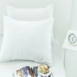 Suvay Su Sıvı Geçirmez Pamuklu Fermuarlı Yastık Koruyucu Yastık Alezi 1 Adet - 50 x 70 cm - Beyaz