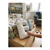 Suvolta Store Teddy Kişiye Özel Harf Yastık Beyaz Bebek Çocuk Odası Aksesuarı
