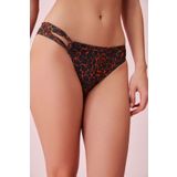 SUWEN Agatha Yanı Detaylı Parlak Bikini Alt