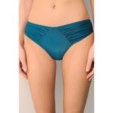 Suwen Ariel Pileli Bikini Altı - 38 - Petrol Yeşili