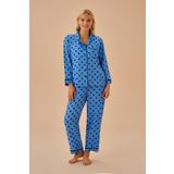 Suwen Blue Maskülen Pijama Takımı