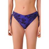 SUWEN Bluebell Yanı Büzgülü Bikini Alt