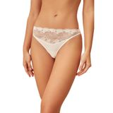 SUWEN British Rose Queen Brazilian String Külot, XL, ST4255602, ekru, kadın