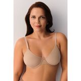 Suwen Contour Deluxe Desteksiz Balenli Sütyen - 90C - Ten Rengi