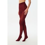 Suwen Daily Opak 50 Külotlu Çorap - Bordo - L - XL