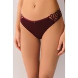 Suwen Dark Temptation Brazilian String Külot - XS - Bordo