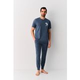 SUWEN David Erkek Pijama Takımı