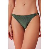 Suwen Detaylı Dokulu Bikini Alt