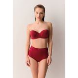 Suwen Diana Straplez Bikini Üst - 38 - Bordo