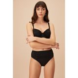 Suwen Drapeli Bikini Alt - 38 - Siyah