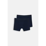 Suwen Erkek 2'li Pamuklu Boxer - Lacivert - 2XL
