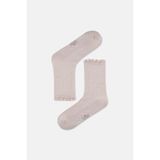 Suwen Glam Fırfırlı Soket Çorap - Standart - Pembe