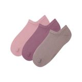 Suwen Görünmez 3 Lü Modal Sneaker Çorap Sc1228366 Mor - Pembe - Kahverengi