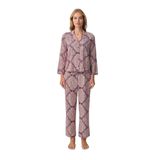 Suwen Harper Gömlek Yaka Pijama Takımı