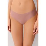 Suwen Invisible Lazer Kesim Brazilian String Külot - Nude