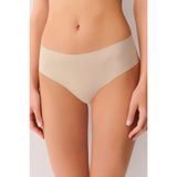 Suwen Invisible Lazer Kesim Midi Slip Külot - XL - Ten