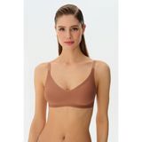 Suwen Invisible Soft Lazer Kesim İz Bırakmayan Balensiz Sütyen - 2XL - Nude