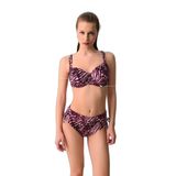 SUWEN Janet Balenli Balkonet Toparlayıcı Bikini Üst