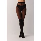 Suwen Knee High Külotlu Çorap - S - M - Siyah