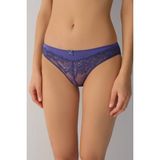 Suwen Latte Slip Dantelli Külot - Indigo