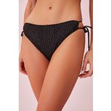 SUWEN Line Lurex Yanı Bağcıklı Parlak Bikini Alt