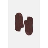 Suwen Lurex Simli Kalp Desenlii Sneaker Çorap - Standart - Tarçın