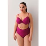 SUWEN Önden Bağcıklı Destekli Bikini Üst