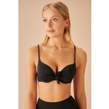 Suwen Önden Bağcıklı Full Dolgulu Bikini Üst