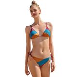SUWEN Patch İnce Bağcıklı Bikini Alt