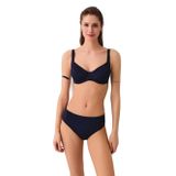 Suwen Pipe Balenli Toparlayıcı Aksesuarlı Bikini Üst