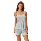 Suwen Sakura Atlet Şort Pijama Takımı