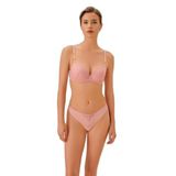 Suwen Sapphire Brazilian String Külot, Kadın, Pembe, XL
