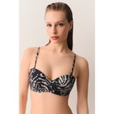 Suwen Savage Diana Straplez Bikini Üst - 38 - Renkli