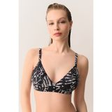 Suwen Savage Üçgen Bikini Üst - 38 - Renkli