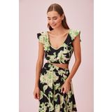 Suwen Shakira Crop Top