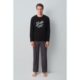 SUWEN Skate Erkek Pamuklu Pijama Takımı
