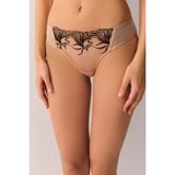 Suwen Tattoo Touch Dantelli Slip Külot - Bej