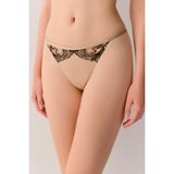 Suwen Tattoo Touch Dantelli String Külot - Bej
